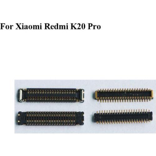 2pcs FPC connector For Xiaomi Redmi K20 Pro K20pro LCD display screen on Flex cable mainboard motherboard xiao mi hongmi K 20PRO