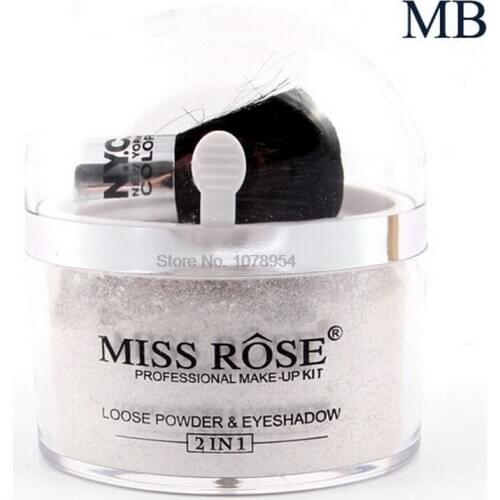 By ems or dhl 200pcs Eyeshadow Loose Powder Mineral Eyeshadow Shimmer Glow Glitter Powder Palette