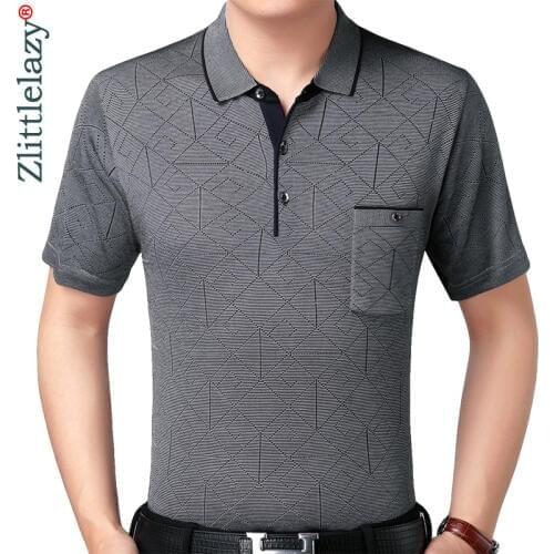 2020 Real Pocket Bodybuilding Short Sleeve Polo Shirt Men Argyle Polos Summer Pol Tee Shirts Mens Dress Poloshirt Jersey 6511