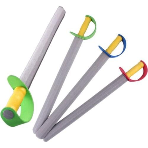 4Pcs/Set Creative EVA Foam Sword Knife Weapon Safe Performance Props Cosplay Toy D5QA