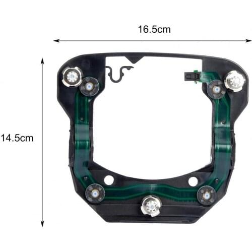 60% Dropshipping!!Horn Switch Lightweight High Performance Black Car Steering Wheel Horn Switch 05189428AC for JEEP