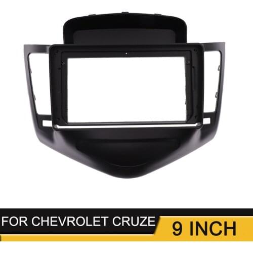 9 inch Car Radio Fascia for Chevrolet Cruze 2009-2011 Head Unit Installation Refit Trim Frame Dash Kit Stereo Panel GPS Bezel