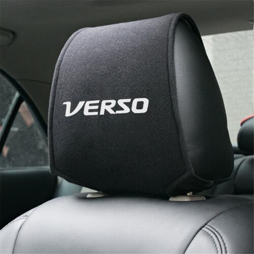 Car Styling For Toyota verso 2009 2010 2013 Accessories Hot car headrest cover 1PCS