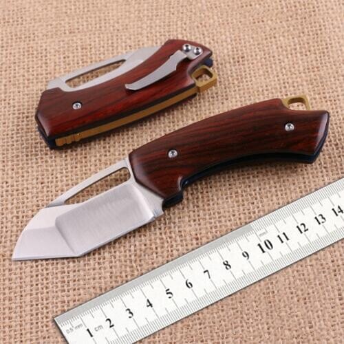 Free shipping The sharp knife of D2 steel outdoor camping survival tool Pocket Knife Exquisite gift knife