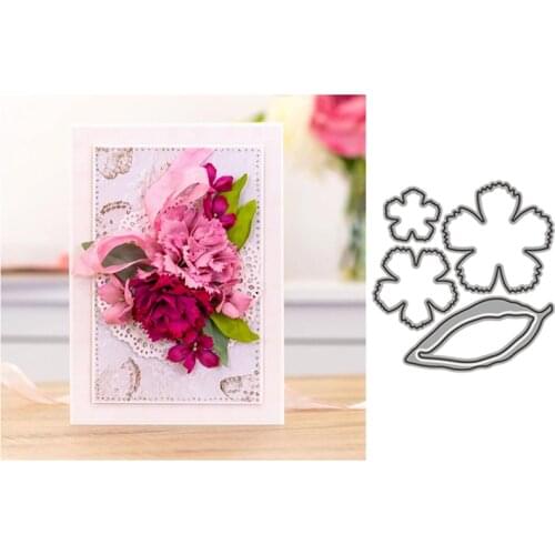Flowers Metal Cutting Dies for Scrapbooking New 2021 Mold Cut Stencil Handmade Tools DIY Card Make Mould Model Craft Decoration