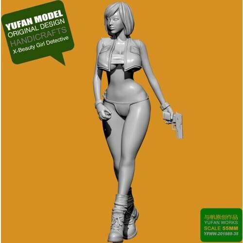 1/35 Resin model Kits beauty Soldier self-assembled YFWW35-201989