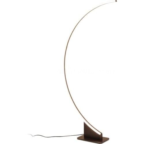 Nordic Arc Floor Lamp Nordic Creative Design Living Room Decorate Vertical Floor Light Home Decor Indoor Lighting Standing Lamp