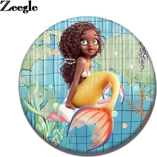 Waterproof Coasters Table Mat Creative Home Decorarion Water Absorption Mugs Pad Anti-Slip Placemats Coffee Table Cup Mat