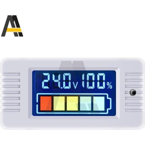 PZEM-023 0-100V LCD Digital Voltmeter Panel Meter Electric Battery Tester Lithium Lead-acid Battery Meter