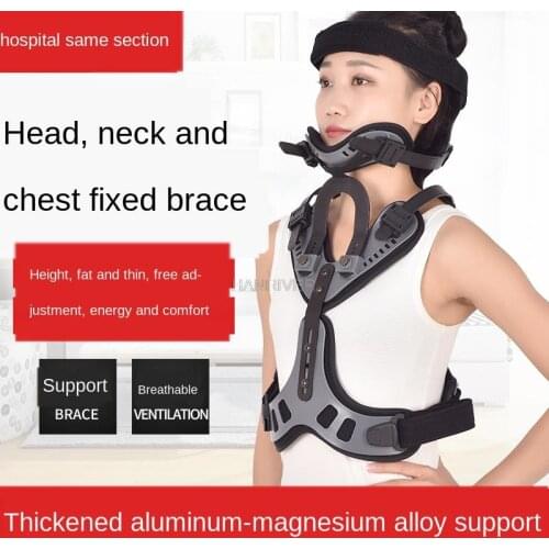 Adjustable Fixed Support Cervical Spine Fracture Postoperative Rehabilitation Orthosis Neck Support Fixed Bracket