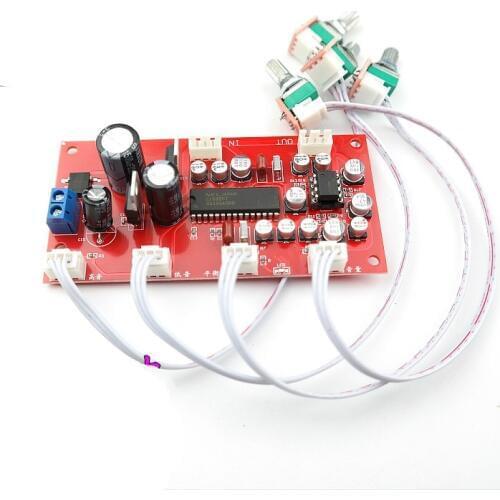 SOTAMIA UPC1892 Tone Preamplifier Board NE5532 OP AMP Preamp Potentiometer Separation Pre-amp Volume Conrtol