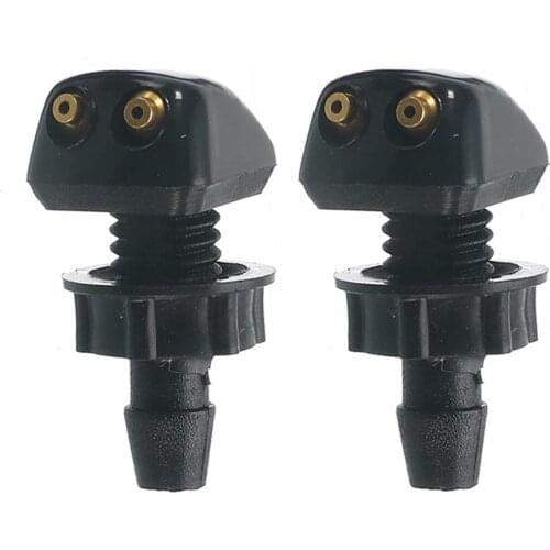 Car Universal Front Windshield Washer Wiper Nozzle Jet Sprayer Sprinkler Water Spout Outlet Wiper Nozzle Replace Adjustment Part