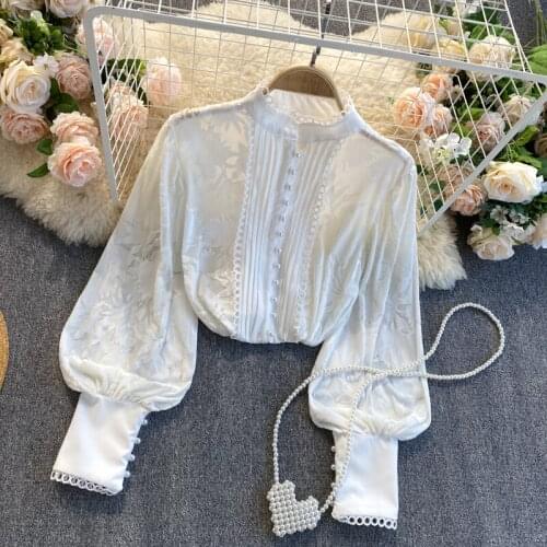 XIKOI Women's Shirts With Embroidery