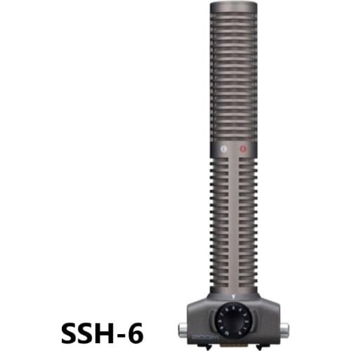 ZOOM SSH6 SSH-6 stereo shotgun microphone handy recorder microphone for Q8/H5/H6/DSLR video cameras