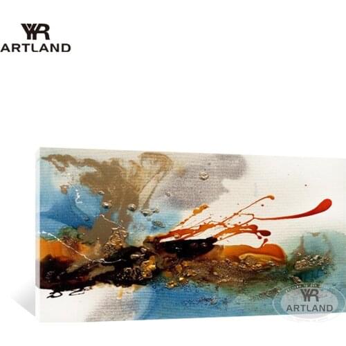 100% handmade oil painting on canvas Abstract Palette colorful texture landscape for home decoration wall art picture for room