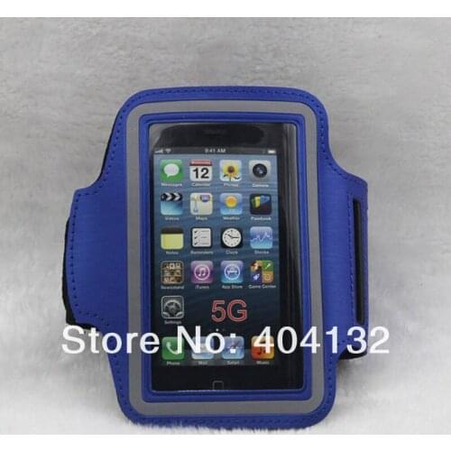 200PCS/Lot Good Quality Running Sports Arm Band Pouch For iPhone 5 iPhone 4 Armband Bag Gym sherrytree