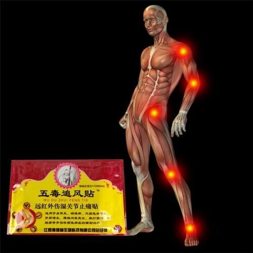 8Pcs Chinese Medical Shoulder/Neck Ache Analgesic Plasters Muscle Rthritis rheumatism pain Relief Patch Nice effect