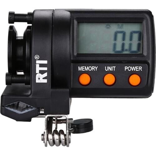 Fishing Line Counter Electronic 999M Digital Display Fishing Line Depth Finder Pesca Carp Pesca Fishing Tools