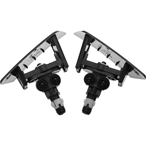 1Pair Left / Right Car Headlight Cleaning Washer Headlamps Water Washing Spray Washer Nozzle For Citroen C4 For Peueot 307