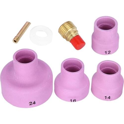 Hot XD-Ceramic Sandblast Nozzle 2.4 mm Alumina Sand Blasting Ceramic Nozzle Cups Welding Equipment WP-9/20 for Machinery