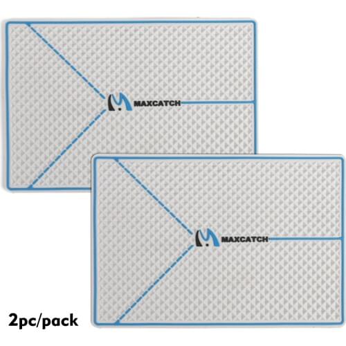 Maximumcatch 2pc Silicone Tungsten Fly Fishing Beads Pad 19cmx13cm Fly Tying Beads and Hook Keeper