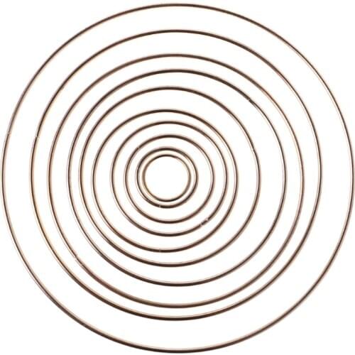 Metal Dream Catcher Dreamcatcher Ring Macrame Craft Hoop DIY Accessory 35-190mmRetailsale