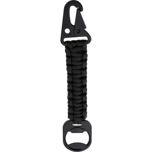 Outdoor Survival Kit Paracord Cord Keychain Emergency Tool Rope Keyring