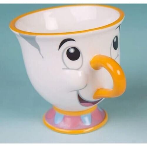 New Beauty and the Beast Mrs Potts' son : Chip Cup Tea Set Coffee Cartoon Mug 220ML