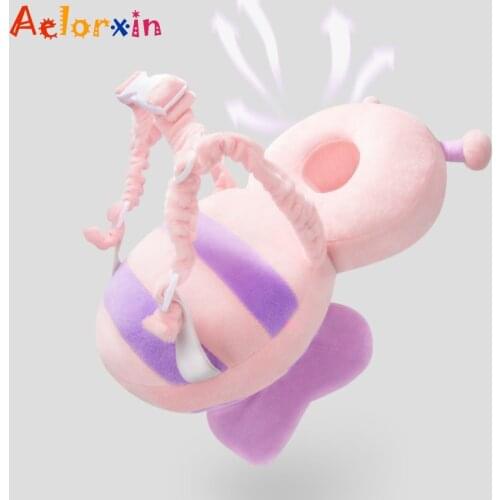 Newborn Baby Head Protection Safety Pad Toddler Infant Headrest Soft Anti-fall Pillow Baby Neck Toddler Head Protection