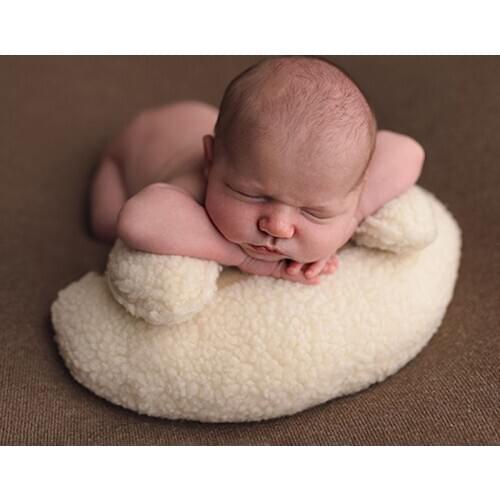 Baby Photography Posing Pillows Crescent Pillow Child Newborn Small Cushion Newborn Photography Props Basket Filler Fotografia
