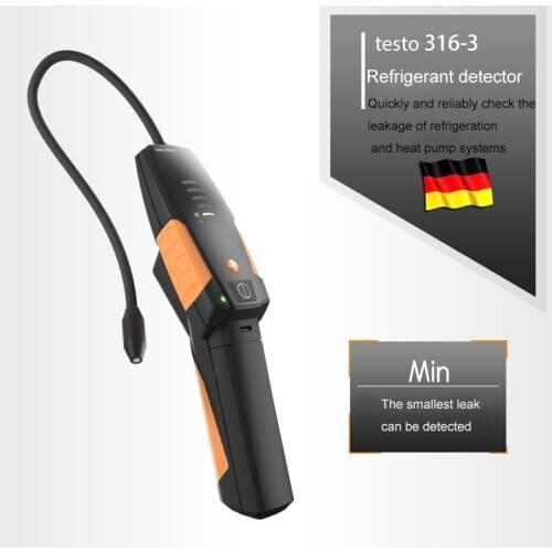 Teso 316-3 Refrigerant Leak Detector Refrigerant Air Conditioning Detector CFC HFC Pressure Measurement Analyzer