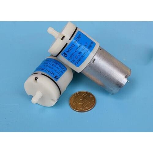 Micro Medical Monitor Air Pump DC3V 5V 6V 370 Motor Air Pump Mute Atmospheric Volume Oxygen Pump for For Aquarium Fish Tank