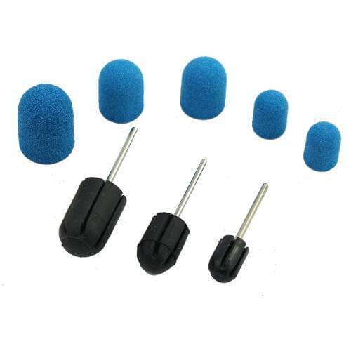 1Pcs Sanding Caps Electric Nail Art Sanding Bands Manicure Pedicure Drill Machine Accessories Nail File Tools