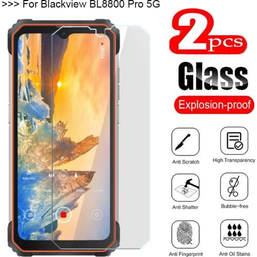 2PCS For AGM A8 Screen Protector 2.5D 0.26mm 9H Premium Tempered Glass For Agm A8 4G Smartphone Protective Flim Glass