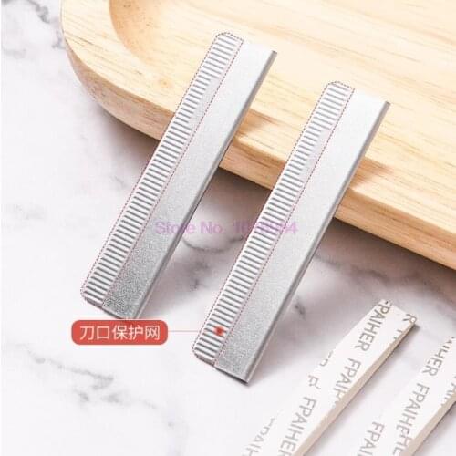 200sets Stainless Steel Multifunction Feather Blades Professional Hair Trimming Razor Blades Scraping Eyebrow Knife 10pcs/box