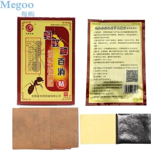 96Pcs Black Ant Chinese Medicine Plasters Cervical Vertebra Waist Knee Shoulder Joint Pain Relief Patch Rheumatism Stickers