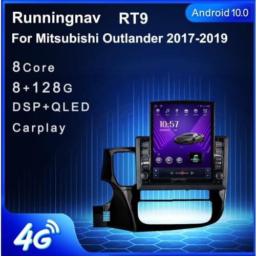 9.7" Android 10.1 For Mitsubishi Outlander 2017 2018 2019 Car Radio Multimedia Video Player Navigation GPS RDS no dvd