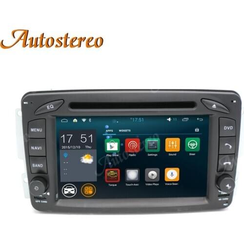 Android Car DVD Player GPS Navigation For Mercedes Benz W203 W209 W463 Auto Stereo Radio Car Multimedia Player Head Unit