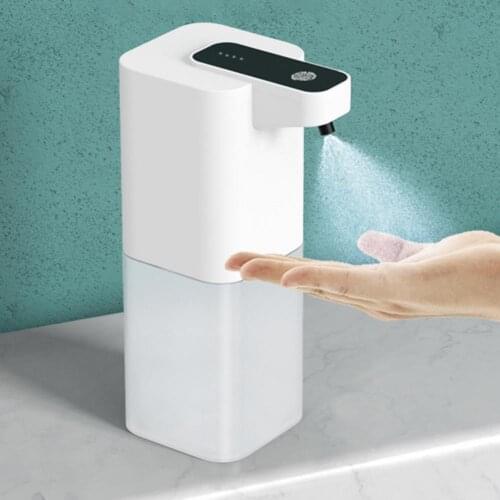 Touchless Foam Liquid Dispenser Automatic Sensor Hand Smart Phone Washing Soap Spray Bathroom Washbasin Soap Sprayer Dispenser