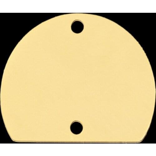 5pcs/lot 100% Stainless Steel Big Semicircle DIY Earring Pendant Charm Wholesale Jewelry Necklace Making Charms Factory Prices