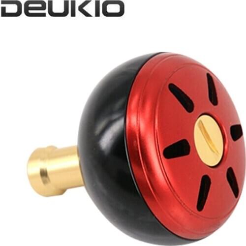 Diameter 45mm Fishing Handle Knob Metal Power Knob for D Brand Spinning Bait Casting Reel Handle Pesca Fishing Reel Accessories
