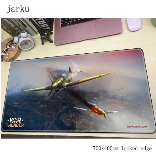 War thunder mousepad gamer 700x400X3MM gaming mouse pad large Cartoon notebook pc accessories laptop padmouse ergonomic mat