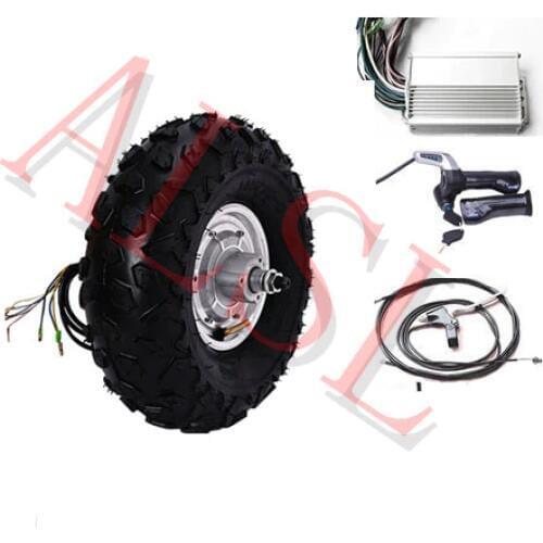 14.5" 500W 24V electric wheel hub motor electric scooter kit electric longboard skateboard wheel hub motor kit