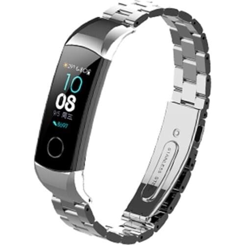 Metal bracelet Strap For Huawei Honor Band 5/4 Standard Version Smart Wristband Sport Bracelet Band honor band 4 Stainless Steel