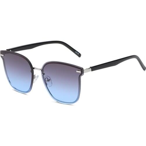 Ln 2021 The New Sunglasses Female Korean Version Of Tide GM Sunglasses Anti-ultraviolet Ins Is Slim 50596