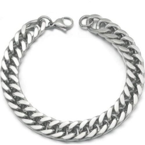 Wholesale Bulk Fashion Leather Bangles Bracelets Stainless Steel Magnetic Bracelet Men Jewelry Charms Bracelet Jewelry