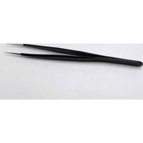 Tweezers Straight Precision Stainless Anti-static Eectric Tweezers (1PC) ESD 10