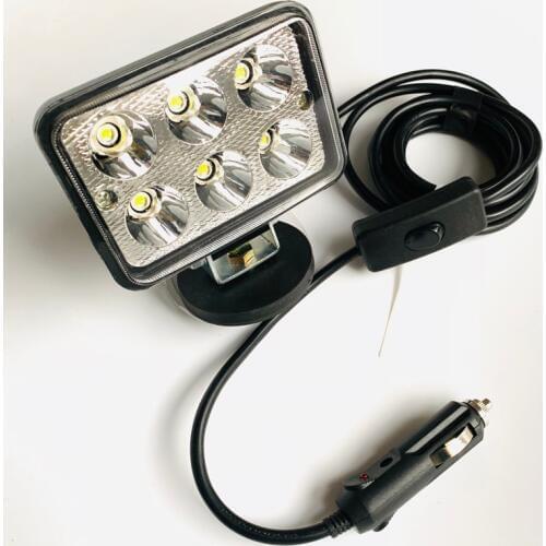 12v 24v LED Car Truck Work Repair Light with Magnetic Base Auto Inspection Maintenance Lamp Garage Flashlight 4x4 Spot Fog light