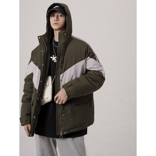 2020 Streetwear Winter Jacket Mens Thick Coat Snow Black Parka Male Warm Outwear Fashion Male Overcoat