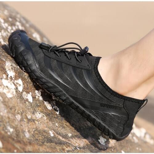 Unisex Five Fingers Shoes Mens Summer Beach Aqua Water Sport Shoes 46 Women Kids Upstream Wading Sneaker Hiking Quick Dry Sandal